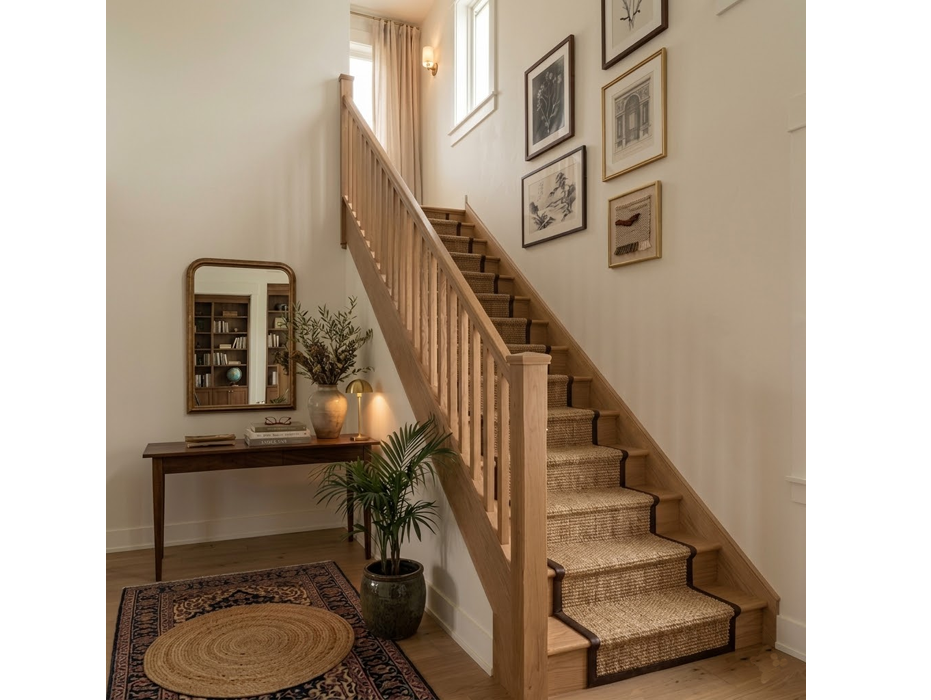 Oak Prefinished Square Staircase Inspiration